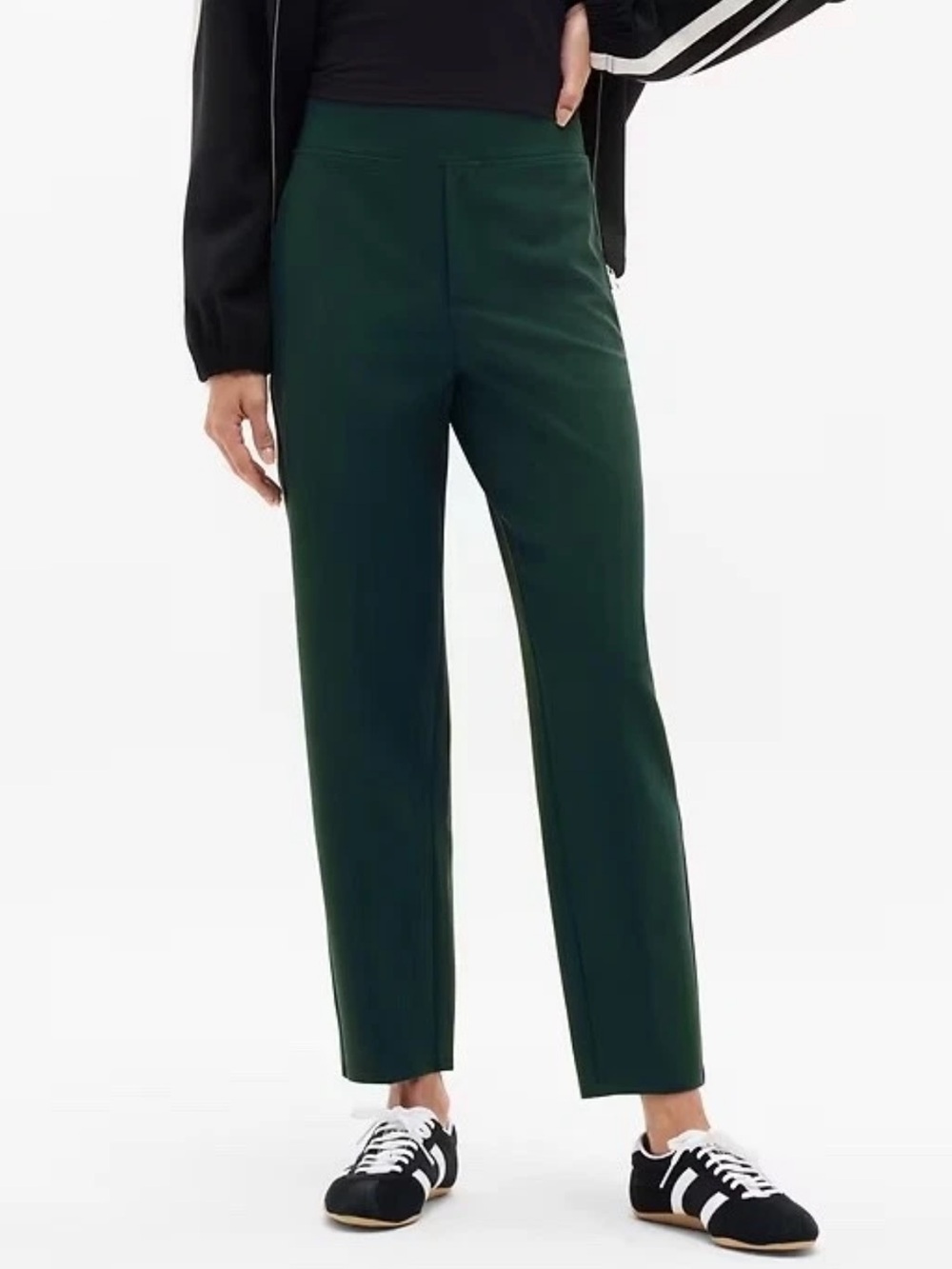 Athleta Endless High Rise Pant Pine Green Size 4 Tall